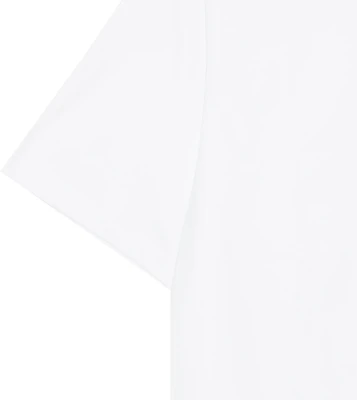 HERMES SS25 Musim Bunga Panas Baju T-Shirt Crewneck Kapas Putih. H557930HA90 2