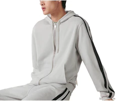 Hermes Striped Zip Hoodie Men’s Long Sleeve Gray H367770HA4N3 Hermes Striped Zip Hoodie Men’s Long Sleeve Gray H367770HA4N3