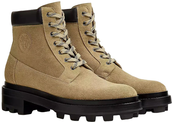 HERMES Suède Enkelboots met Riem ''Bruin'' H222968Z-HBK Shop HERMES Suède Enkelboots met Riem ''Bruin'' H222968Z-HBK