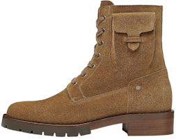HERMES Suede Lace-Up Ankle Boots 'Brown Fashion' H212940Z-H6D HERMES Suede Lace-Up Ankle Boots 'Brown Fashion' H212940Z-H6D