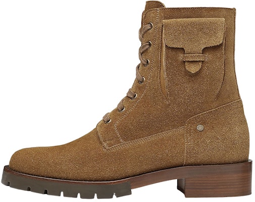 HERMES Suede Lace-Up Ankle Boots 'Brown Fashion' H212940Z-H6D Buy HERMES Suede Lace-Up Ankle Boots 'Brown Fashion' H212940Z-H6D