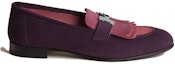 Order HERMES Kasut Loafer Suede 'Fesyen Ungu' H181071Z-OC