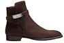 Order HERMES But Suede Slip-On Buku Lali 'Brown Fashion' H222978Z-HME