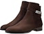 HERMES But Suede Slip-On Buku Lali 'Brown Fashion' H222978Z-HME