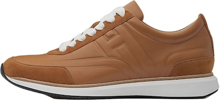 HERMES Suede Sneakers 'Brown' H221901Z-H04 HERMES Suede Sneakers 'Brown' H221901Z-H04