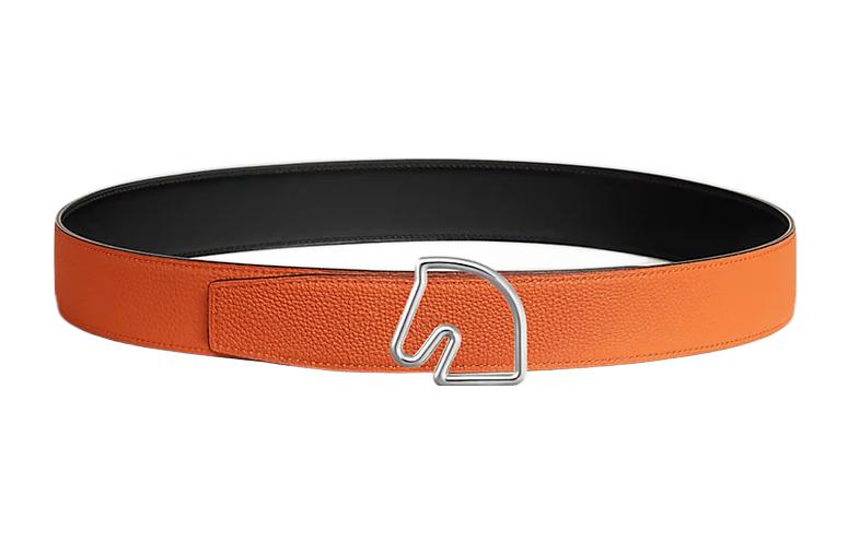 HERMES Tete de Cheval Horse Head Reversible Belt Black 3.8CM H081656CK05-H077971CAAH085 圖 3