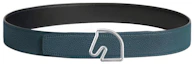 Lookbook HERMES Tete de Cheval Sabuk Kulit Reversible Hitam/Biru 3.8cm H081656CK05-H077971CAAE085
