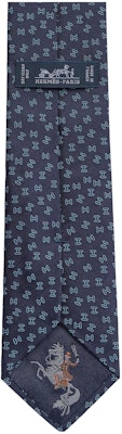 エルメス タイ7 H セラフェット ブルー ネクタイ H339321T-02 Lookbook エルメス タイ7 H セラフェット ブルー ネクタイ H339321T-02
