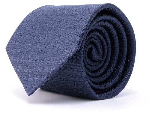 エルメス ネクタイ 7 H ジャカード シルク ネイビーブルー H030289T-11 Shop エルメス ネクタイ 7 H ジャカード シルク ネイビーブルー H030289T-11