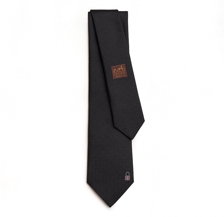 hermes-tie-7-unie-pinces-h-silk-tie-for-men-with-lock-pattern-design-h339343-t-01