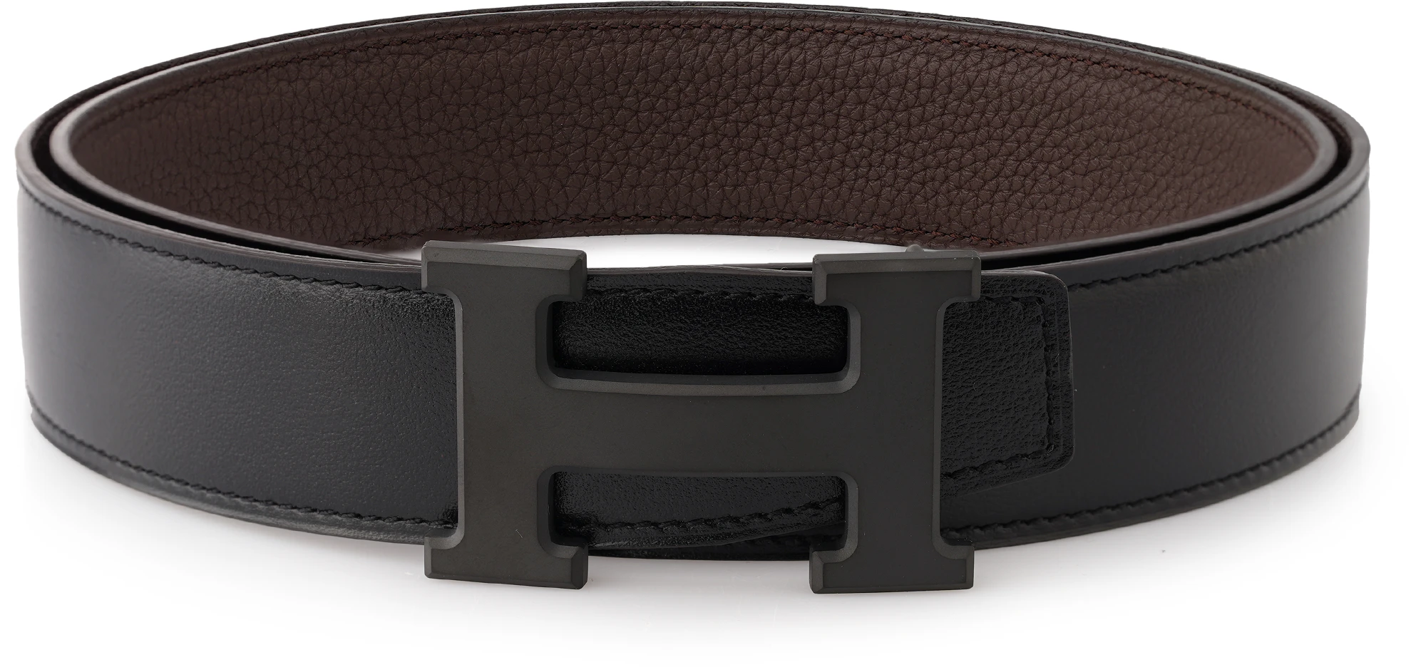 hermes-togo-calfskin-belt-chocolate-black-silver-buckle-3-2cm-wide-h080029-cy-89-h073967-caab