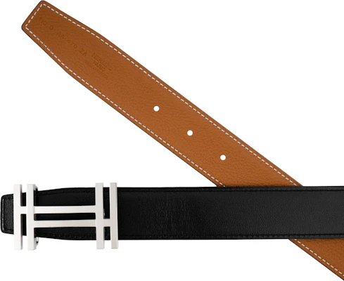 에르메스 토고 소가죽 양면 벨트 실버 버클 블랙/골드 3.2cm H066050CK05-H073967CAAA Shop 에르메스 토고 소가죽 양면 벨트 실버 버클 블랙/골드 3.2cm H066050CK05-H073967CAAA