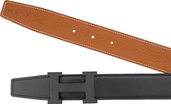 爱马仕 Togo 皮革可双面腰带 黑色/金色 3.2cm H080029CY89-H073967CAAA Purchase 爱马仕 Togo 皮革可双面腰带 黑色/金色 3.2cm H080029CY89-H073967CAAA