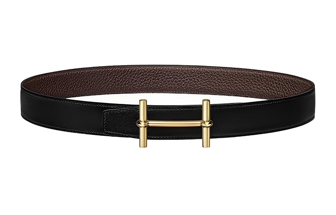 HERMES Togo Reversible Leather Belt  Calfskin 3.2cm Wide. H077931CP2K-H073967CAAB075 圖 2