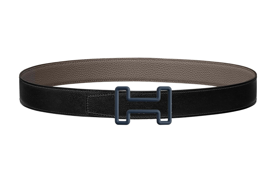 Order HERMES 男士時尚百搭黑色皮帶 32mm H081755CLAF-H073967CAAC085