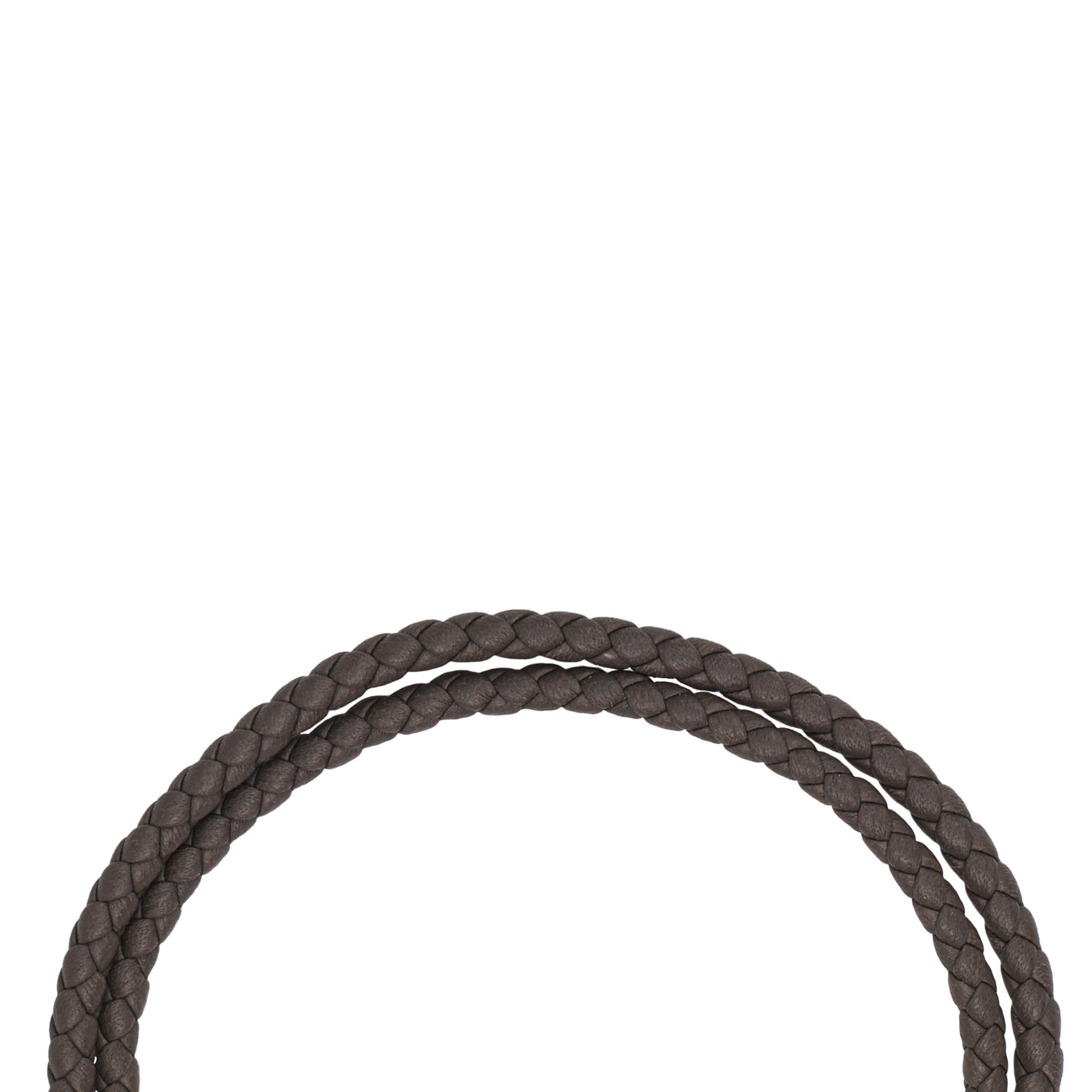 HERMES Tournis Tresse Grey Metal Bracelet with Gold Clasp Unisex Couples Style H068406FM8FT4/T5 圖 5