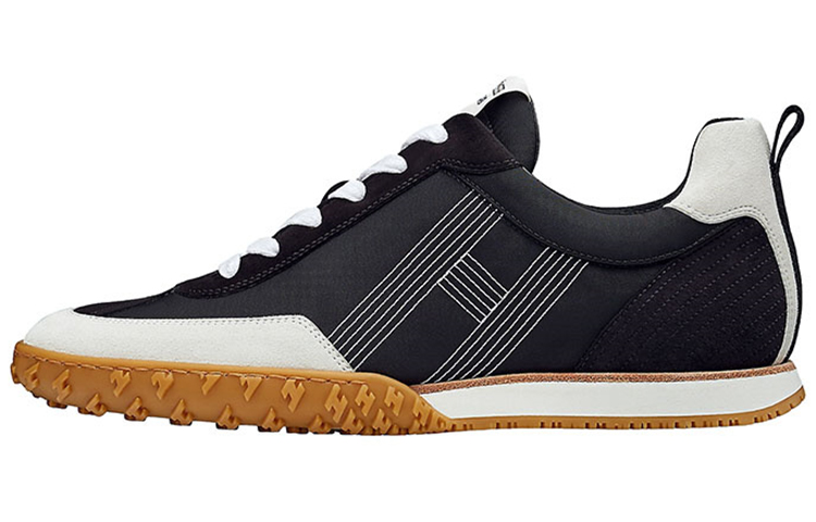 HERMES Trainers 'Black White Retro'