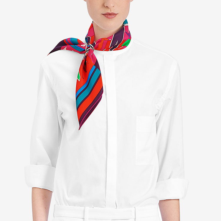 HERMES Trio Triple Ring Scarf Holder Silver H601473S-00 圖 3