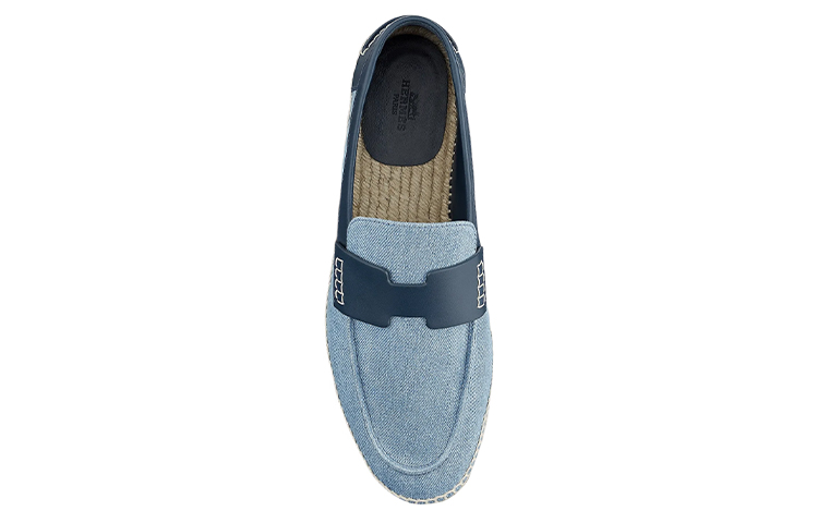 Lookbook HERMES Trip Canvas Espadrille 'Blue Denim' H221835Z-H68