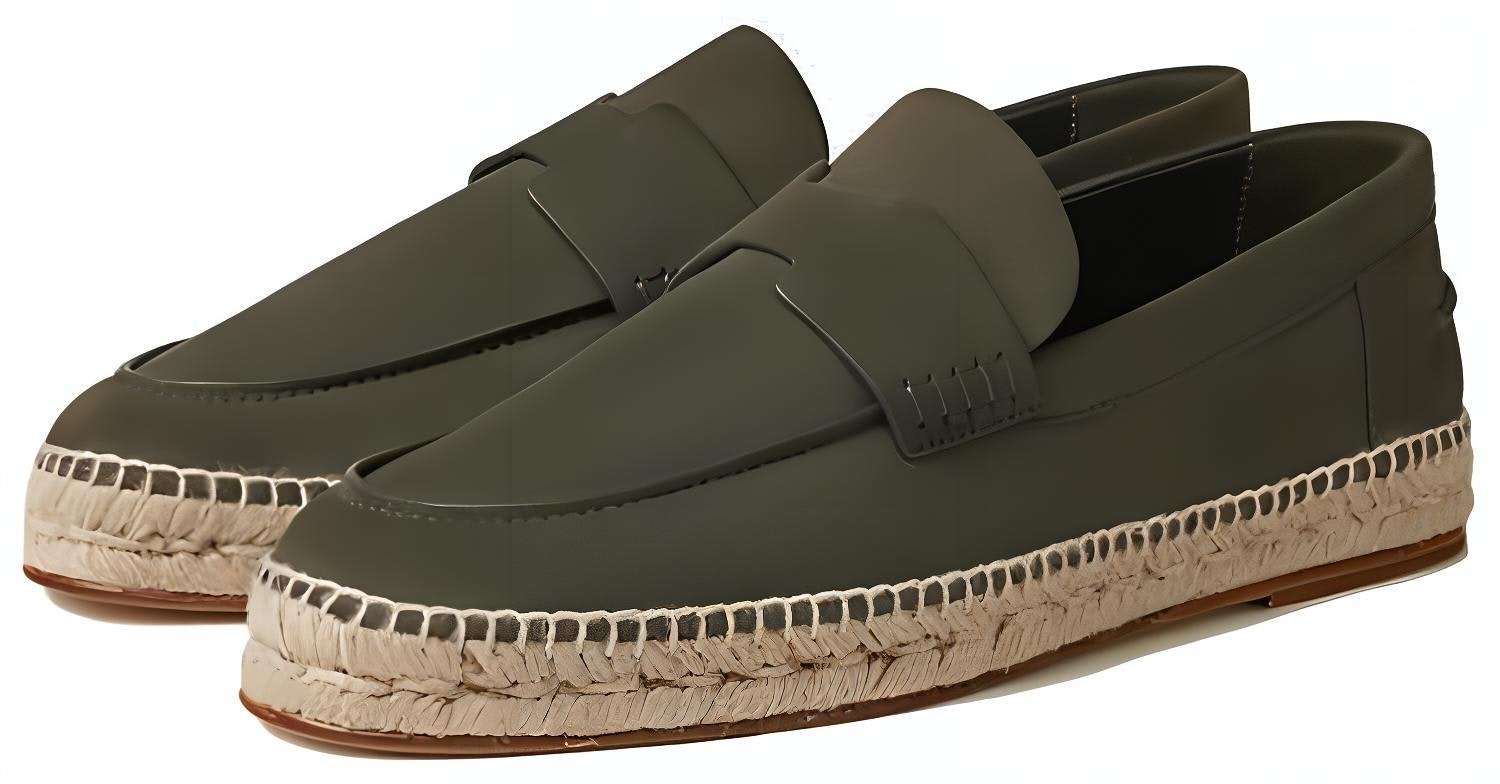 hermes-trip-leather-round-toe-slip-on-deep-green-fisherman-h211874-z-h4-n