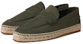 Buy HERMES Slip-On Kulit Hujung Bulat 'Deep Green Fisherman' H211874Z-H4N