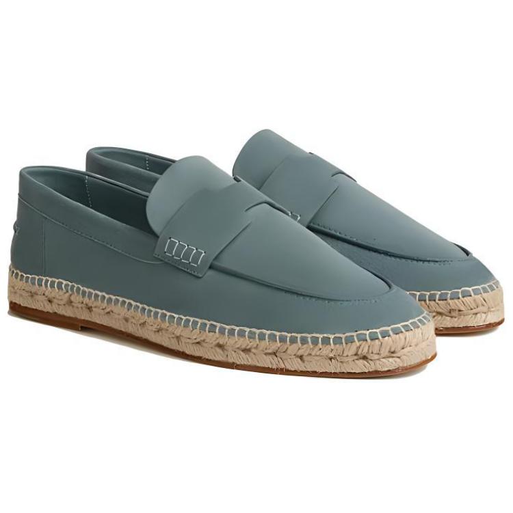 Order エルメス トリップ スリッポン "グリーンフィッシャーマン" H211874Z-HGT