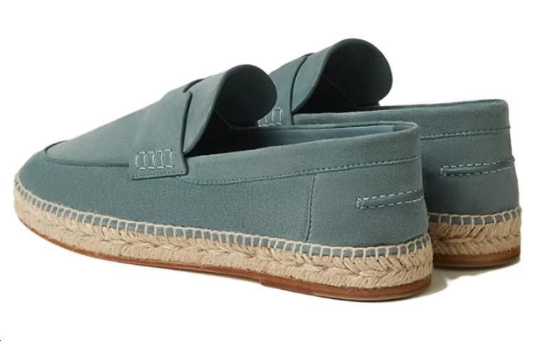 Shop エルメス トリップ スリッポン "グリーンフィッシャーマン" H211874Z-HGT