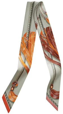 愛馬仕 Twilly 圍巾 "馳騁馬匹" 圖案 中性 灰色 H061829S14 Buy 愛馬仕 Twilly 圍巾 "馳騁馬匹" 圖案 中性 灰色 H061829S14