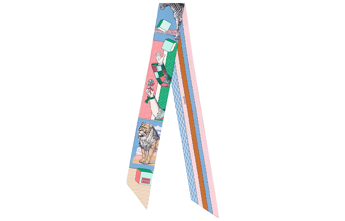 HERMES Twilly Scarf Grand Theater Unisex Multiple Colors H063761S-02 圖 2