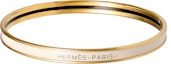 Buy HERMES Gelang Emas Uni Logo Hiasan Uniseks Pasangan Krim/Emas H240001F 85