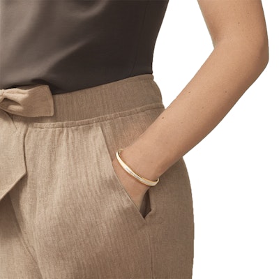 HERMES Gelang Emas Uni Logo Hiasan Uniseks Pasangan Krim/Emas H240001F 85 Purchase HERMES Gelang Emas Uni Logo Hiasan Uniseks Pasangan Krim/Emas H240001F 85