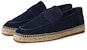 HERMES Velvet Sarung Kaki Bulat Slip-On 'Ocean' H211874Z-HI3