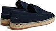 Purchase HERMES Slip-On in Velluto Punta Tonda ''Ocean'' H211874Z-HI3