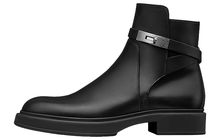 HERMES Veo Ankle Boot 'Black Calfskin' H192560Z-H02