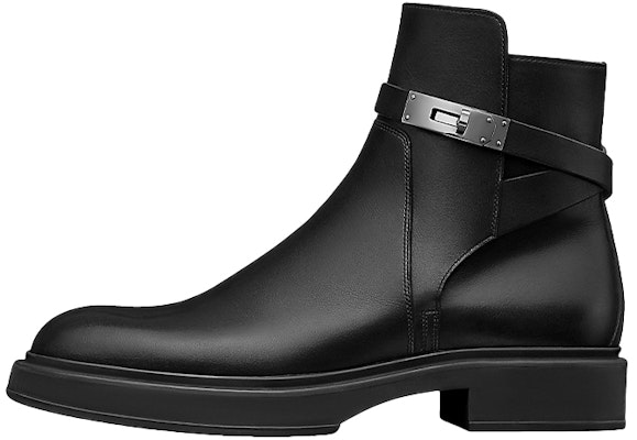HERMES Veo Ankle Boot 'Black Calfskin' H192560Z-H02 Buy HERMES Veo Ankle Boot 'Black Calfskin' H192560Z-H02