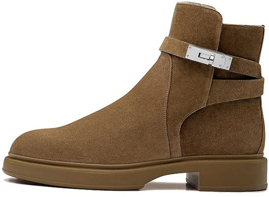 HERMES Veo Sepatu Bot Ankle 'Coklat' H212862Z-HA Buy HERMES Veo Sepatu Bot Ankle 'Coklat' H212862Z-HA