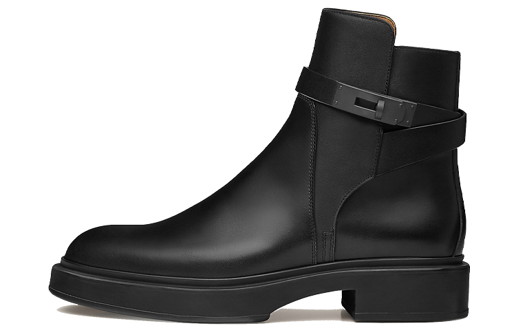 Buy Bota Tobillo HERMES Veo 'Negro Puro' H192081Z-R2