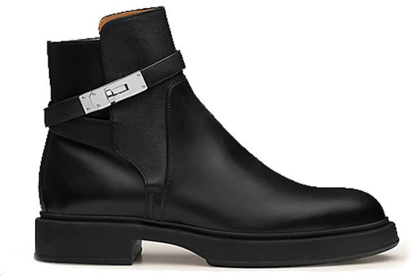 HERMES 愛馬仕 Veo 簡約時尚小牛皮短靴 黑色 Order HERMES 愛馬仕 Veo 簡約時尚小牛皮短靴 黑色