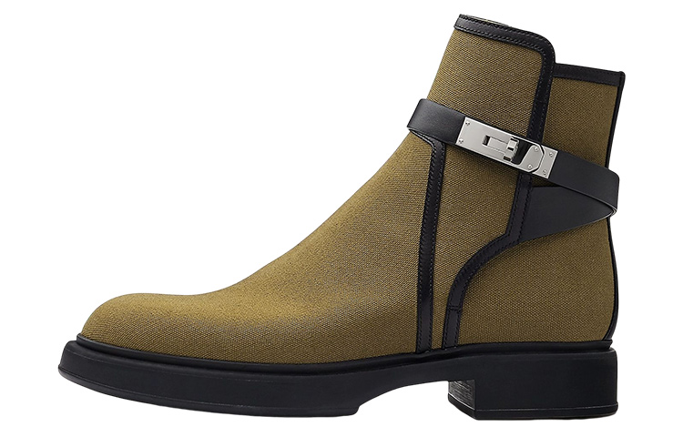 HERMES Veo Canvas Boot 'Green Fashion' H221934Z-HKN