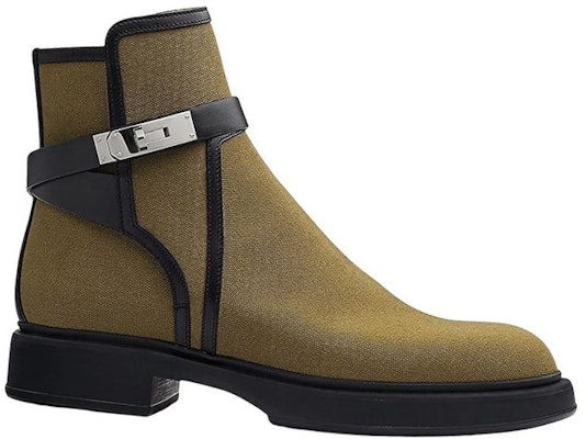HERMES Veo Canvas Boot 'Green Fashion' H221934Z-HKN Order HERMES Veo Canvas Boot 'Green Fashion' H221934Z-HKN