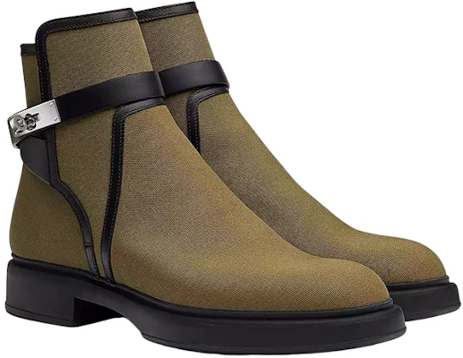 HERMÈS Bota Veo Canvas 'Moda Verde' H221934Z-HKN Shop HERMÈS Bota Veo Canvas 'Moda Verde' H221934Z-HKN