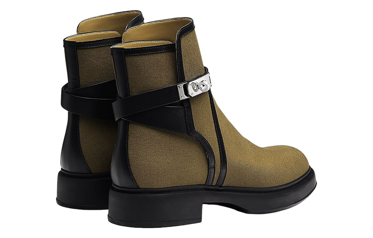 Purchase HERMÈS Bota Veo Canvas 'Moda Verde' H221934Z-HKN