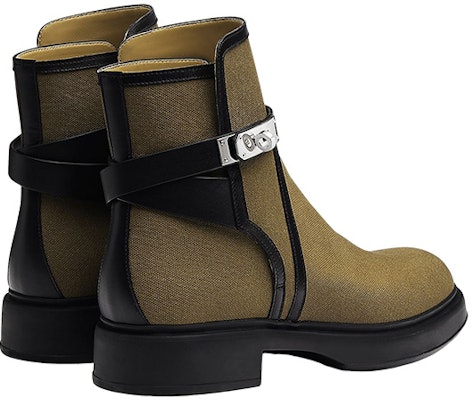 HERMES Veo Canvas Boot 'Green Fashion' H221934Z-HKN Purchase HERMES Veo Canvas Boot 'Green Fashion' H221934Z-HKN