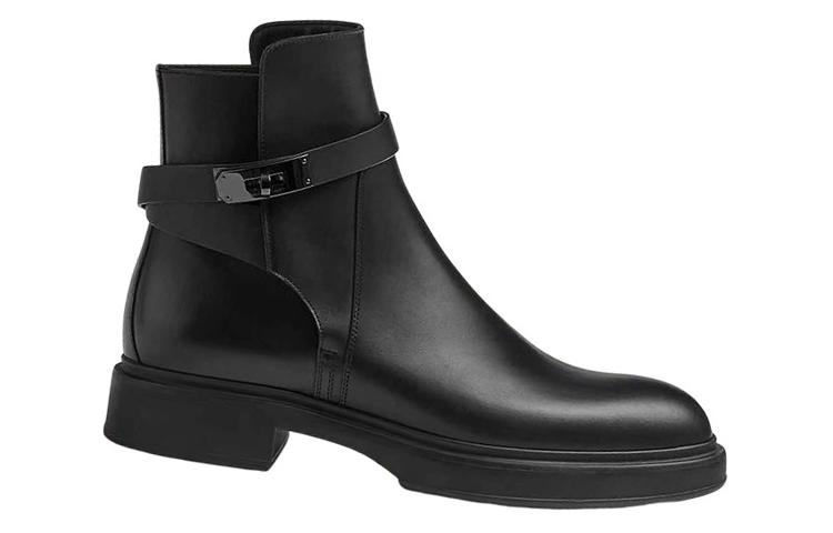 Order HERMES Veo Round Toe Ankle Boot 'Black' H222935Z-H01