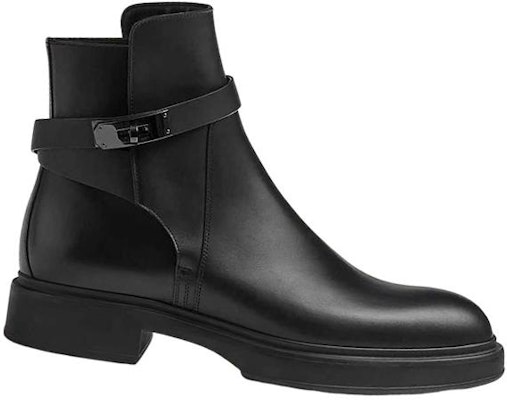 HERMES Veo Round Toe Ankle Boot 'Black' H222935Z-H01 Order HERMES Veo Round Toe Ankle Boot 'Black' H222935Z-H01