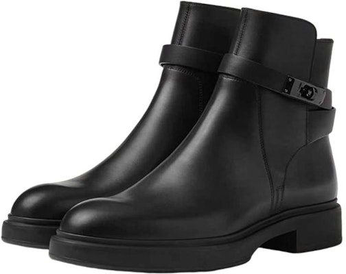 HERMES Veo Round Toe Ankle Boot 'Black' H222935Z-H01 Lookbook HERMES Veo Round Toe Ankle Boot 'Black' H222935Z-H01