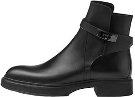 HERMES Veo Round Toe Ankle Boot 'Black' H222935Z-H01 HERMES Veo Round Toe Ankle Boot 'Black' H222935Z-H01