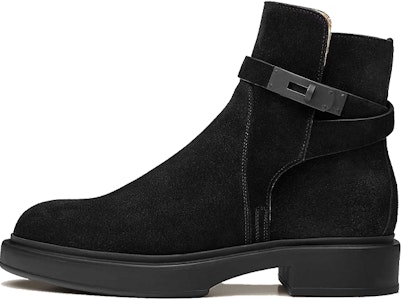 愛馬仕 Veo 時尚牛皮短靴 黑色 Buy 愛馬仕 Veo 時尚牛皮短靴 黑色