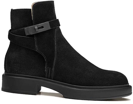 HERMES Veo Short Boot 'Black Fashion Leather' H212113Z-03 Order HERMES Veo Short Boot 'Black Fashion Leather' H212113Z-03