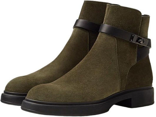 HERMES Veo Short Boot 'Green Fashion' H222934Z-H4N Lookbook HERMES Veo Short Boot 'Green Fashion' H222934Z-H4N